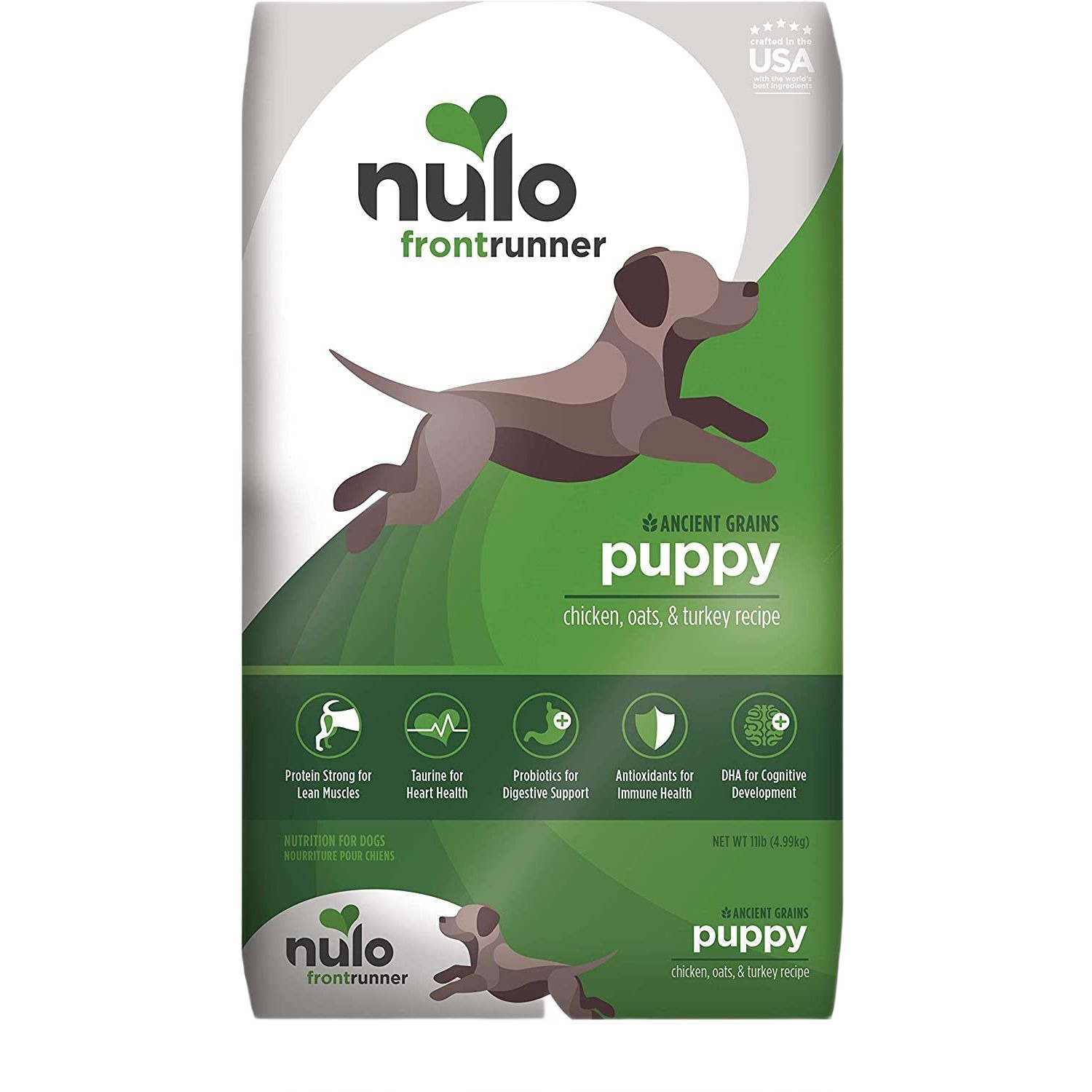 Nulo Frontrunner Puppy Dry Dog Food – High Protein, 11 lb