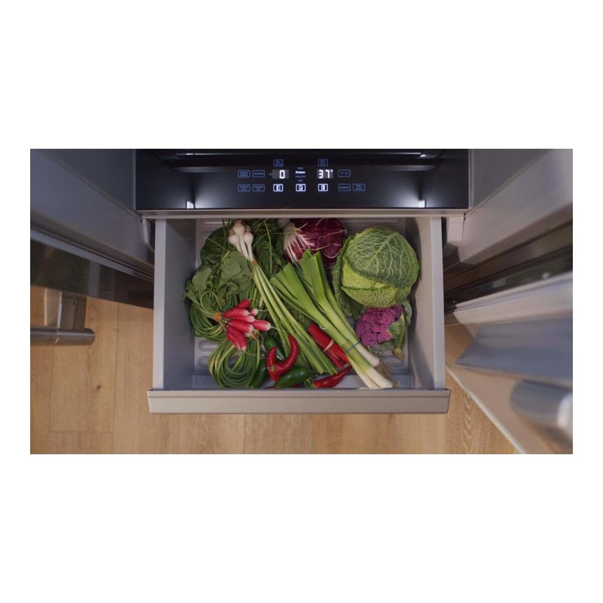 30 Cu. Ft. 48-Inch Built-In Panel-Ready Side-by-Side Refrigerator with Signature Platinum Interior