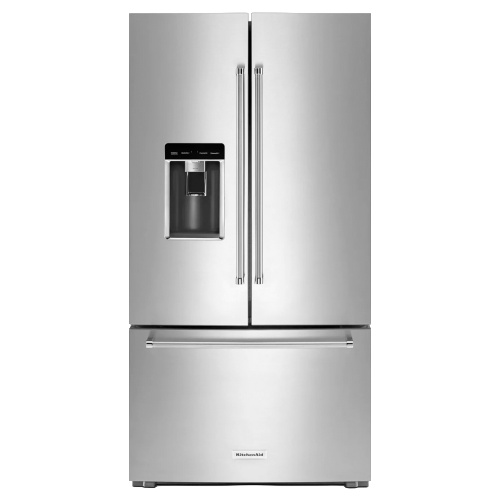 23.8 cu. ft. 36" Counter-Depth French Door Platinum Interior Refrigerator with PrintShield™ Finish