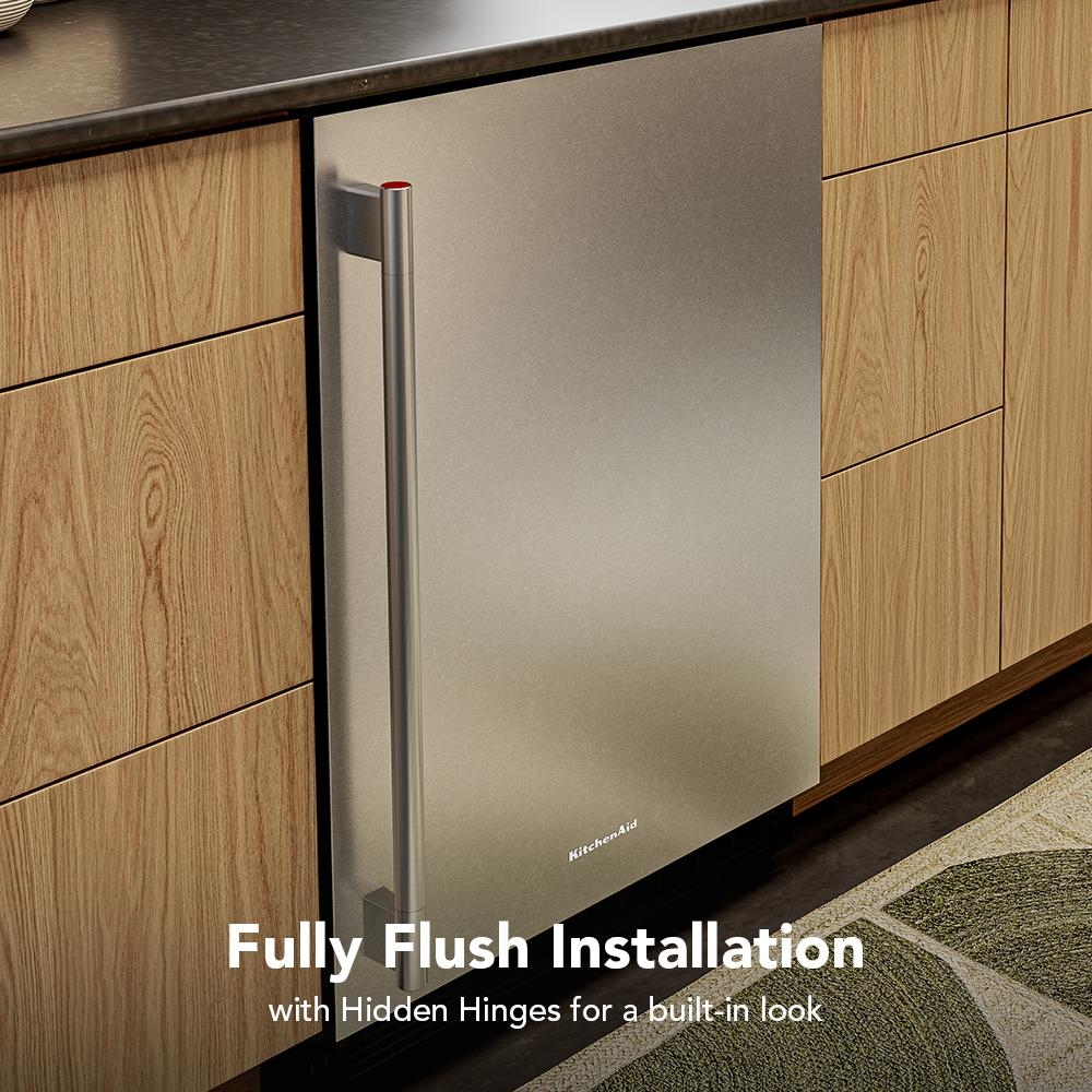 24" Undercounter Refrigerator with Stainless Steel Door