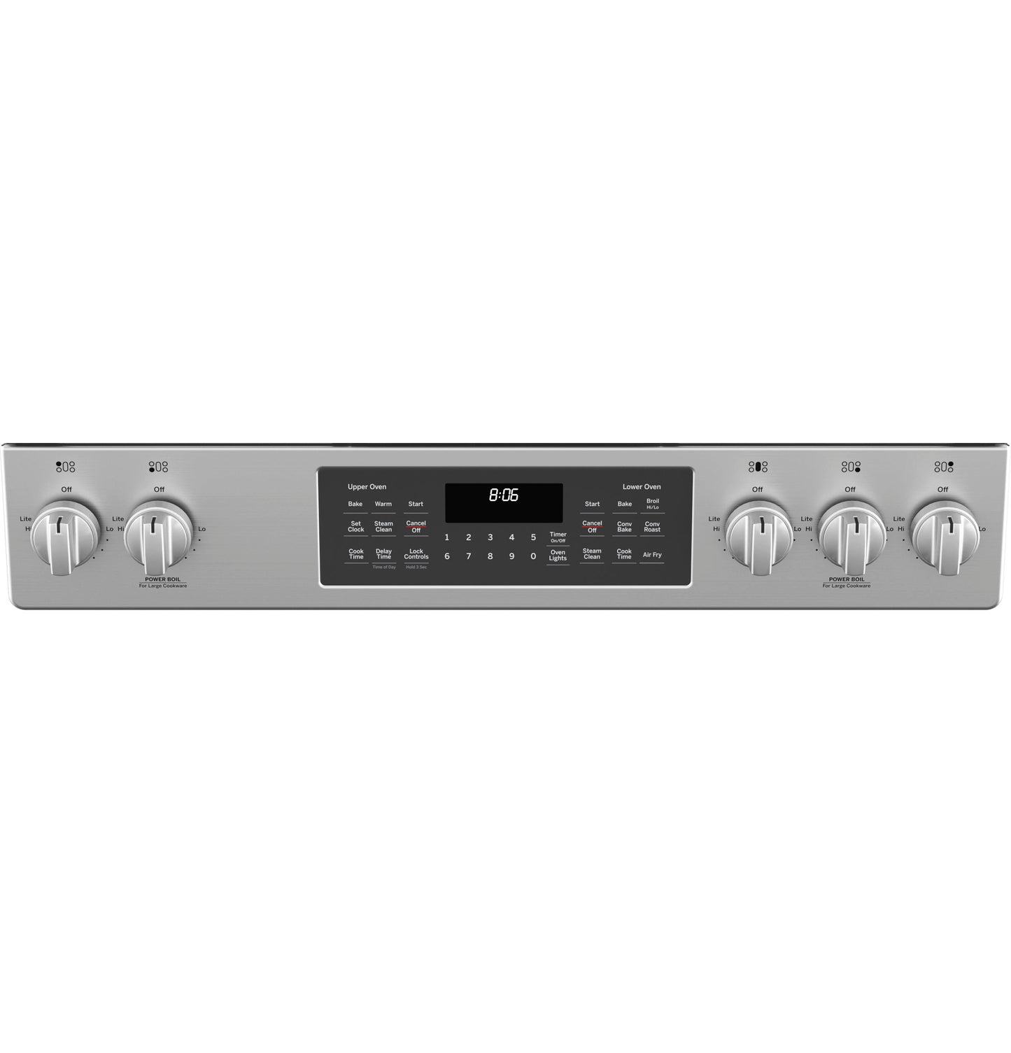 GE 30" Slide-In Front Control Gas Double Oven Range