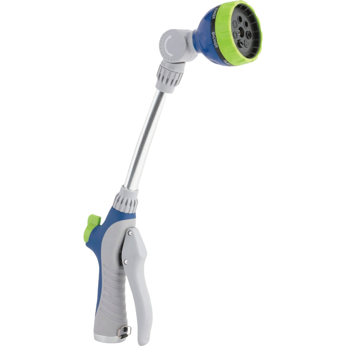 Metal garden water wand with front trigger and adjustable nozzle for watering lawns and gardens in Lawn & Garden collection