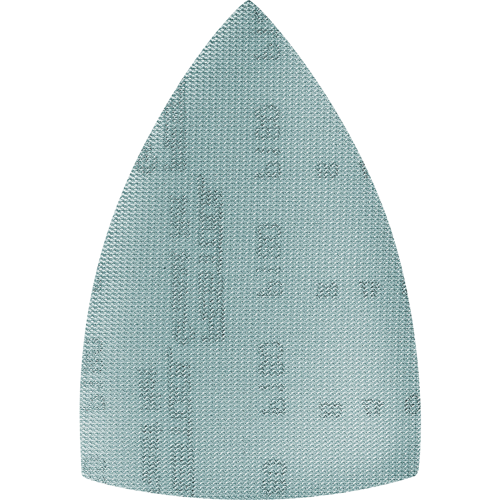 Light gray abrasive net sandpaper sheet for power sanding tools in home improvement and tool accessories collections