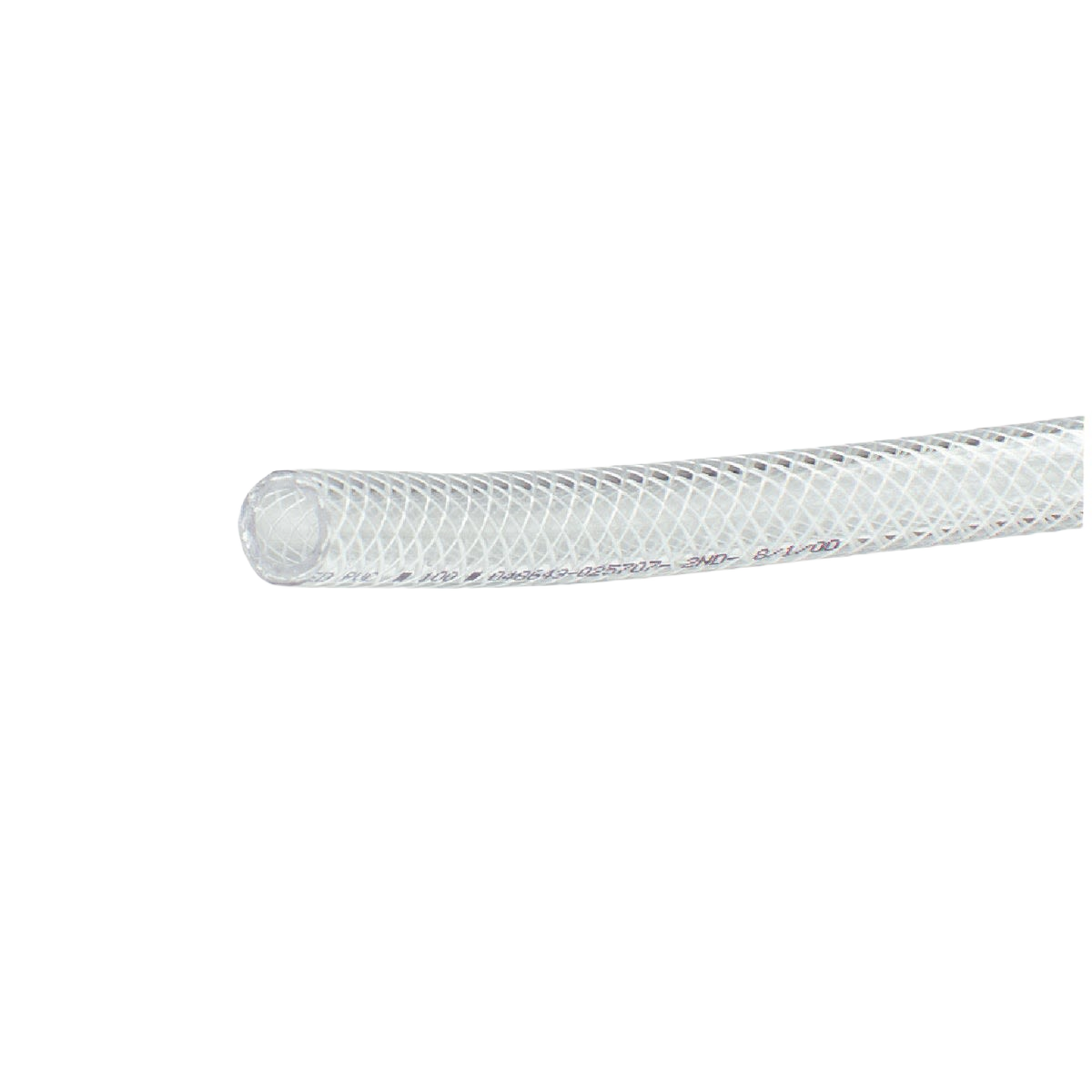 Clear braided PVC tubing for plumbing parts and repair, suitable for pneumatic and vacuum applications under $50 collections