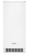 15-inch built-in icemaker with Clear Ice Technology, white finish, and vented base from Appliances collection