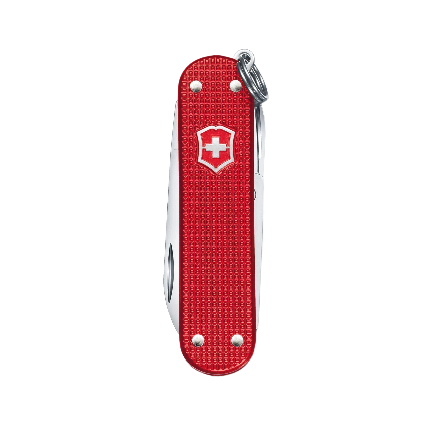 Compact red alox multi-tool pocket knife with five functions for cutting and woodworking under $50 hand tools collection