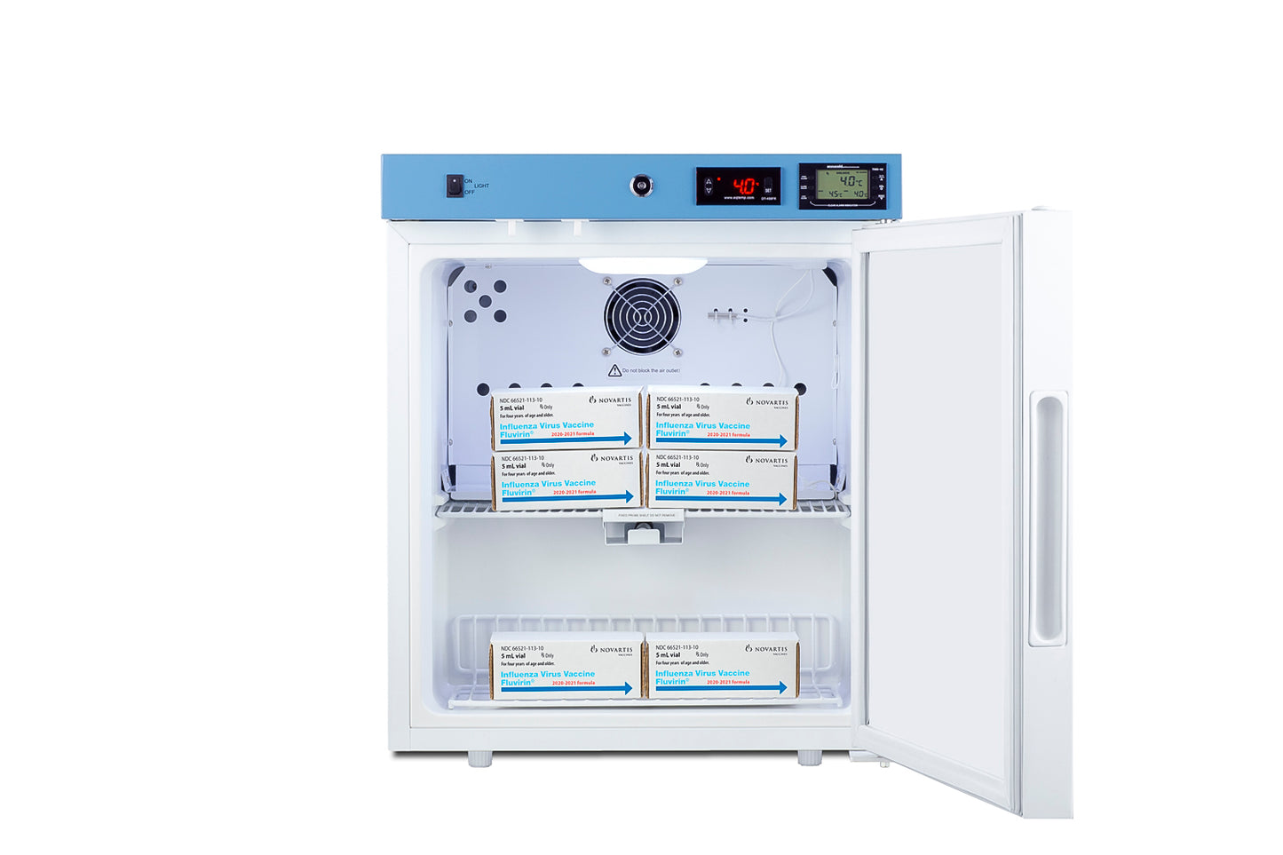 19" Wide Compact Medical Refrigerator