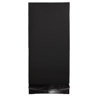 Tall built-in trash compactor with a seamless black front and base, suitable for modern kitchens in Trash Compactors and Appliances collections.