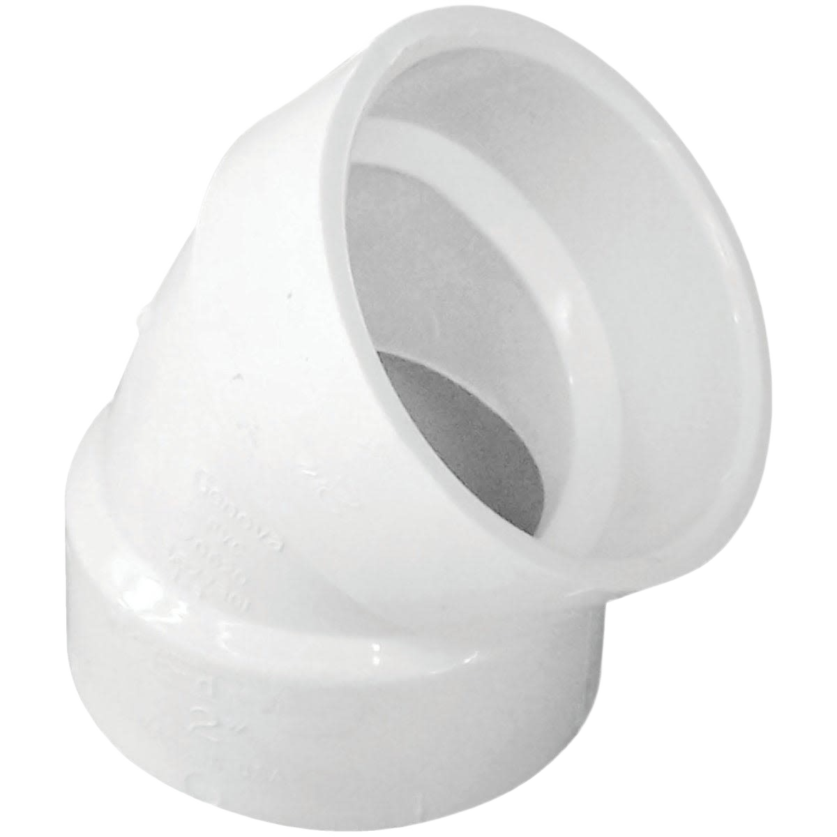 White Schedule 40 PVC short radius elbow fitting for plumbing in pipes & fittings and under $50 collections