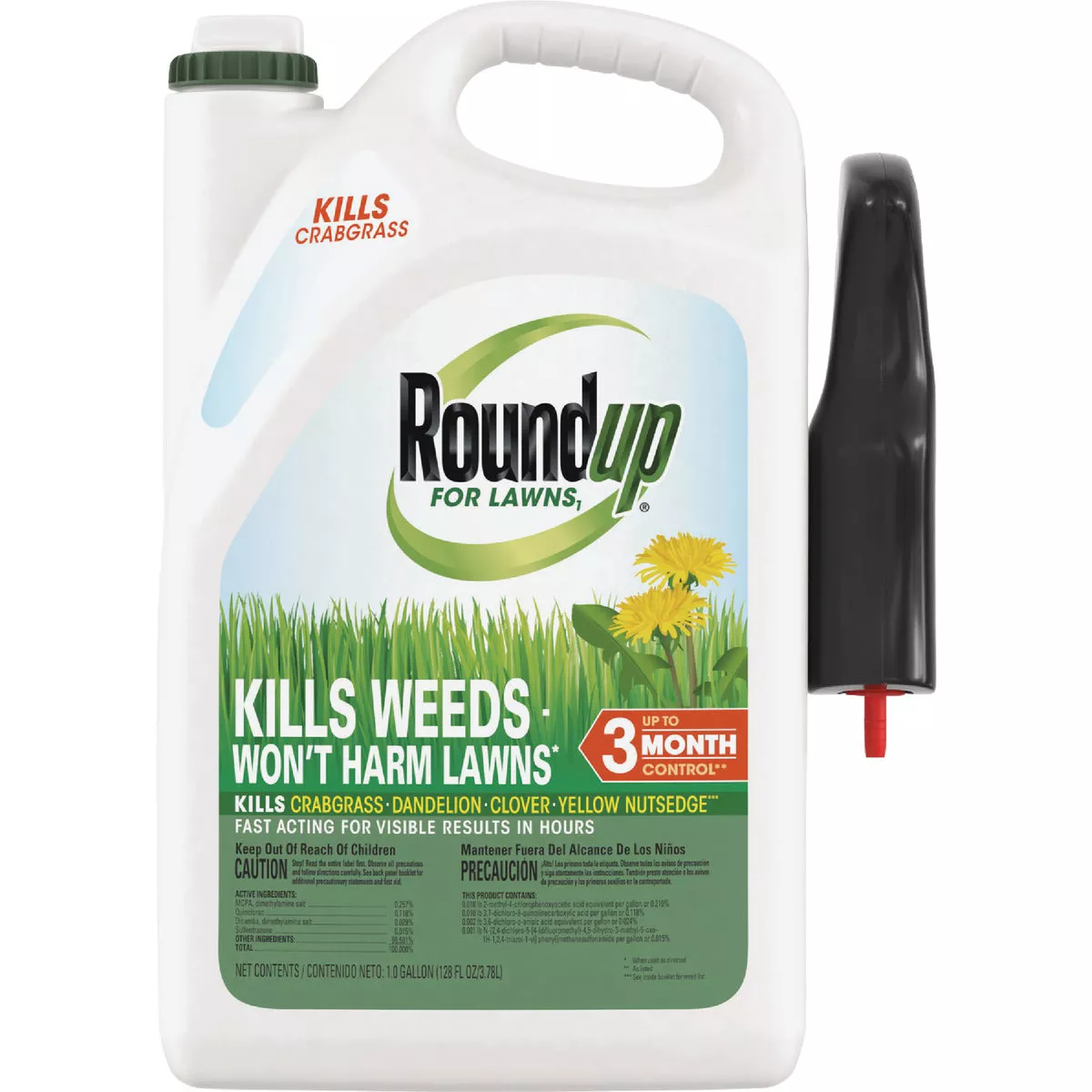 garden weedkiller spray Roundup 1 Gal. Ready To Use Trigger Spray Weed Killer