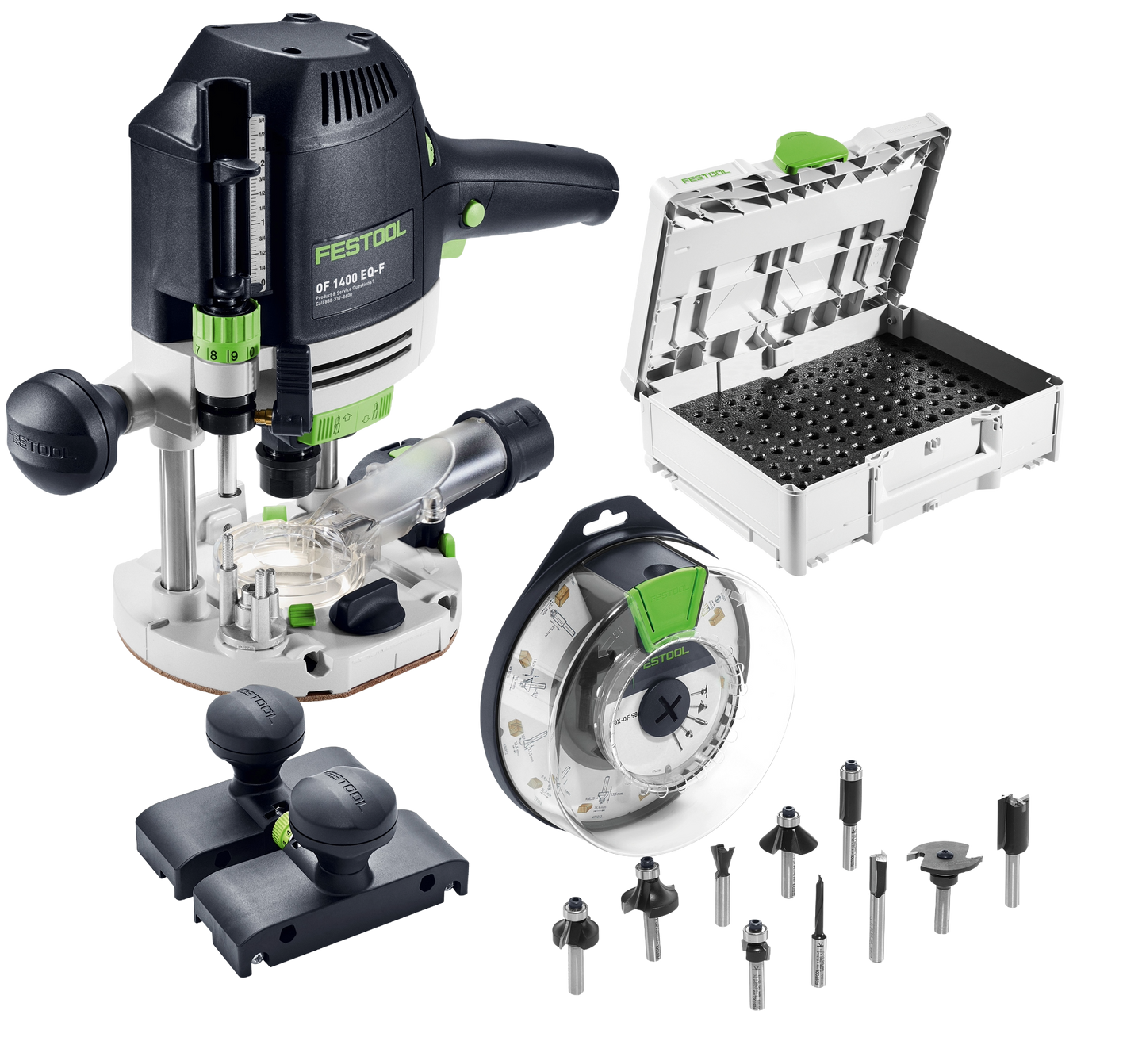 Festool 579463 OF 1400 Starter Set OF 1400 EQ-F-Plus/XL