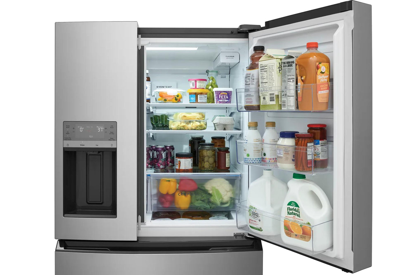 26 Cu. Ft. Standard-Depth 4-Door French Door Refrigerator