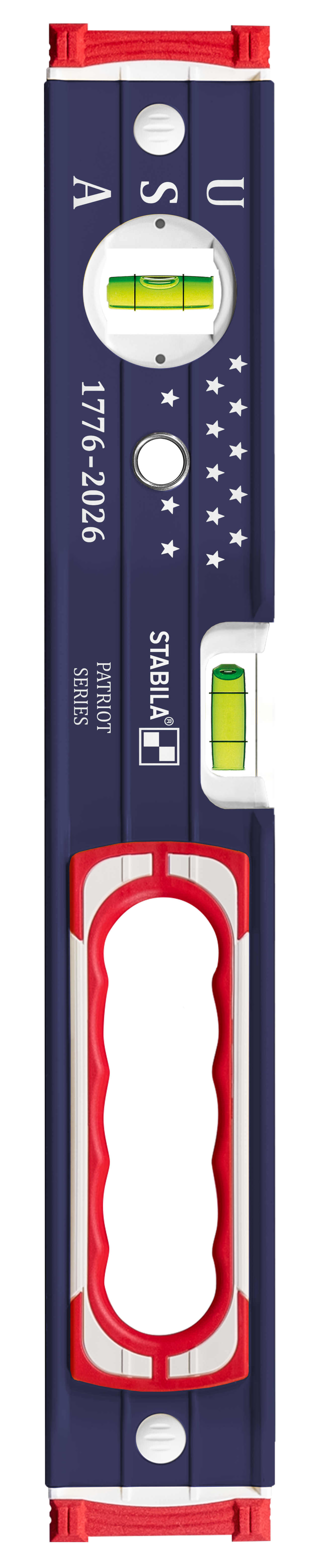 Stabila Limited Edition Patriotic Type 196 Heavy Duty 16" and 48" Level Set