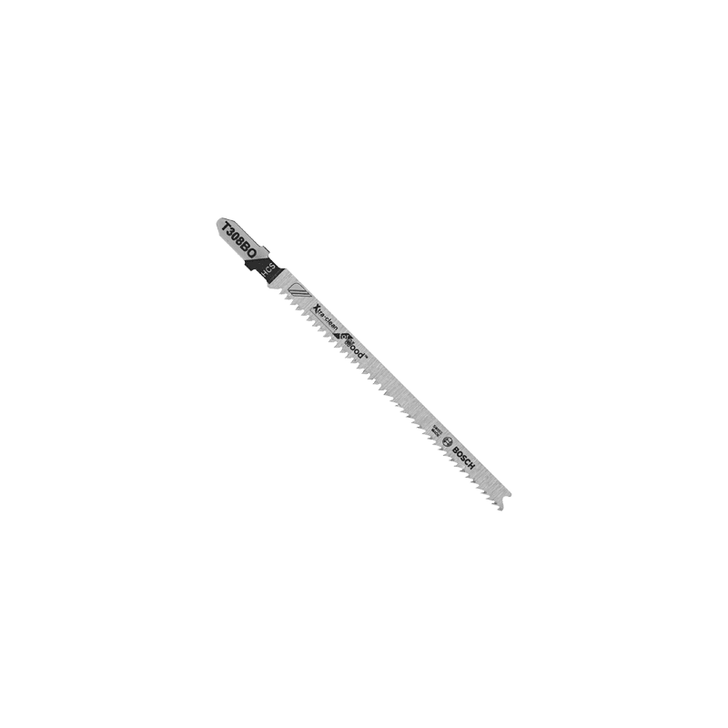 Bosch wood T-shank jigsaw blade with 12 TPI for fine curved cuts in woodworking tool accessories collection