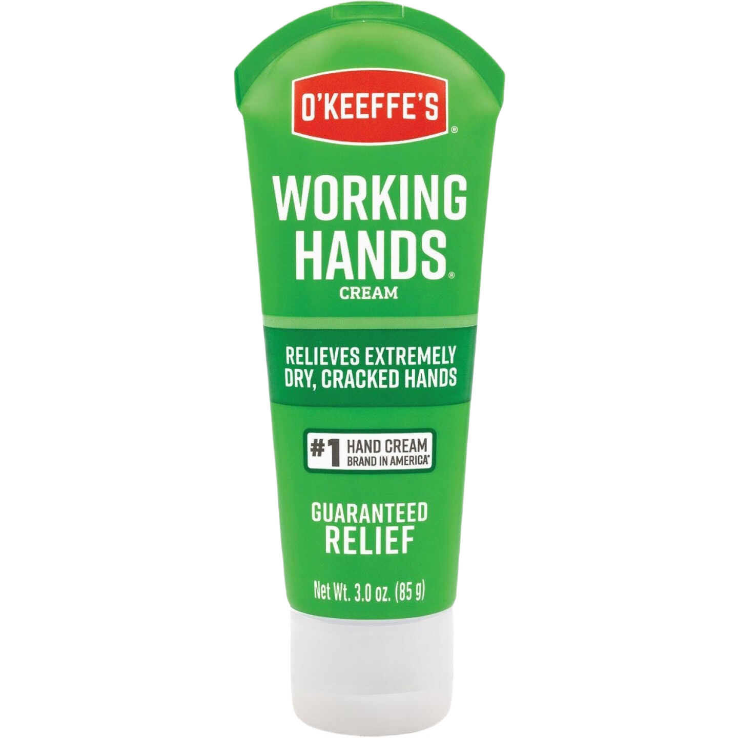 Green tube of O'Keeffe's concentrated hand cream for extremely dry, cracked hands in Health & Beauty and Skin Care collections
