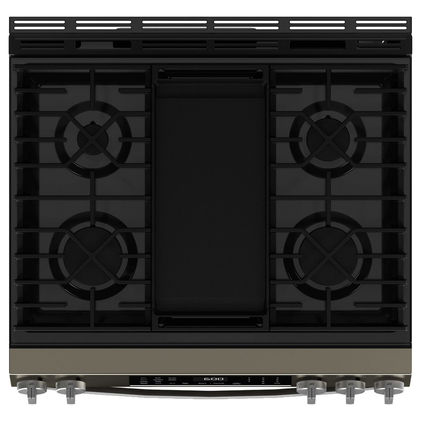 GE® 30" Slide-In Front-Control Convection Gas Range with No Preheat Air Fry and EasyWash™ Oven Tray