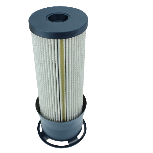 Cylindrical hydraulic filter element with pleated media for John Deere parts and lubricants in machinery maintenance