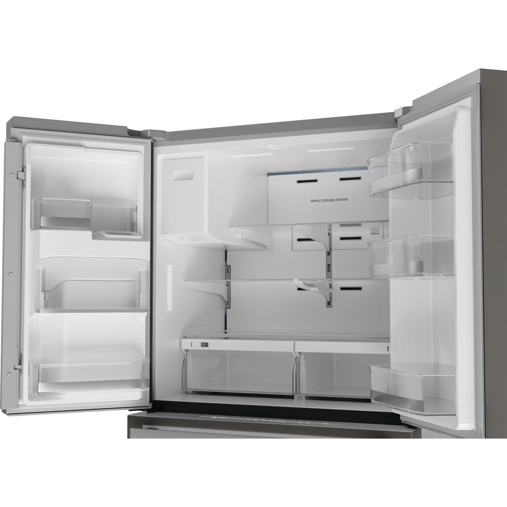 21.6 CF Counter-Depth 4-Door French Door, Dispenser