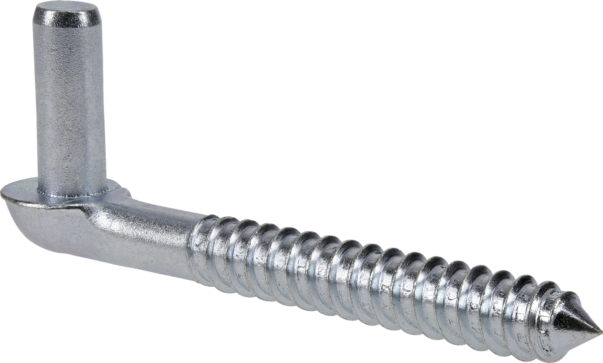 Hardware Essentials Gate Screw Hook Zinc (1/2" x 4")