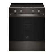 30-inch Electric Smart Range with Air Cooking Technology and Steam Clean
