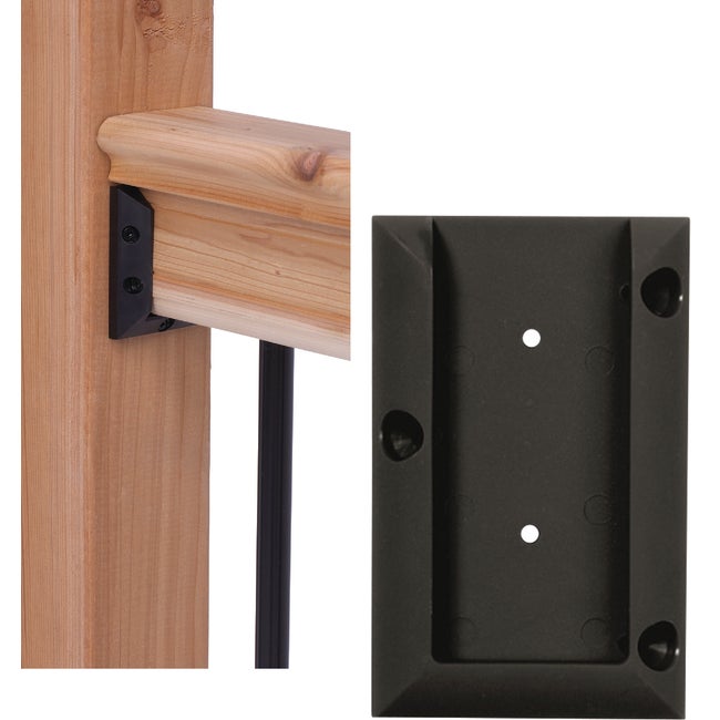 Black Rail Connector (2-Pack)