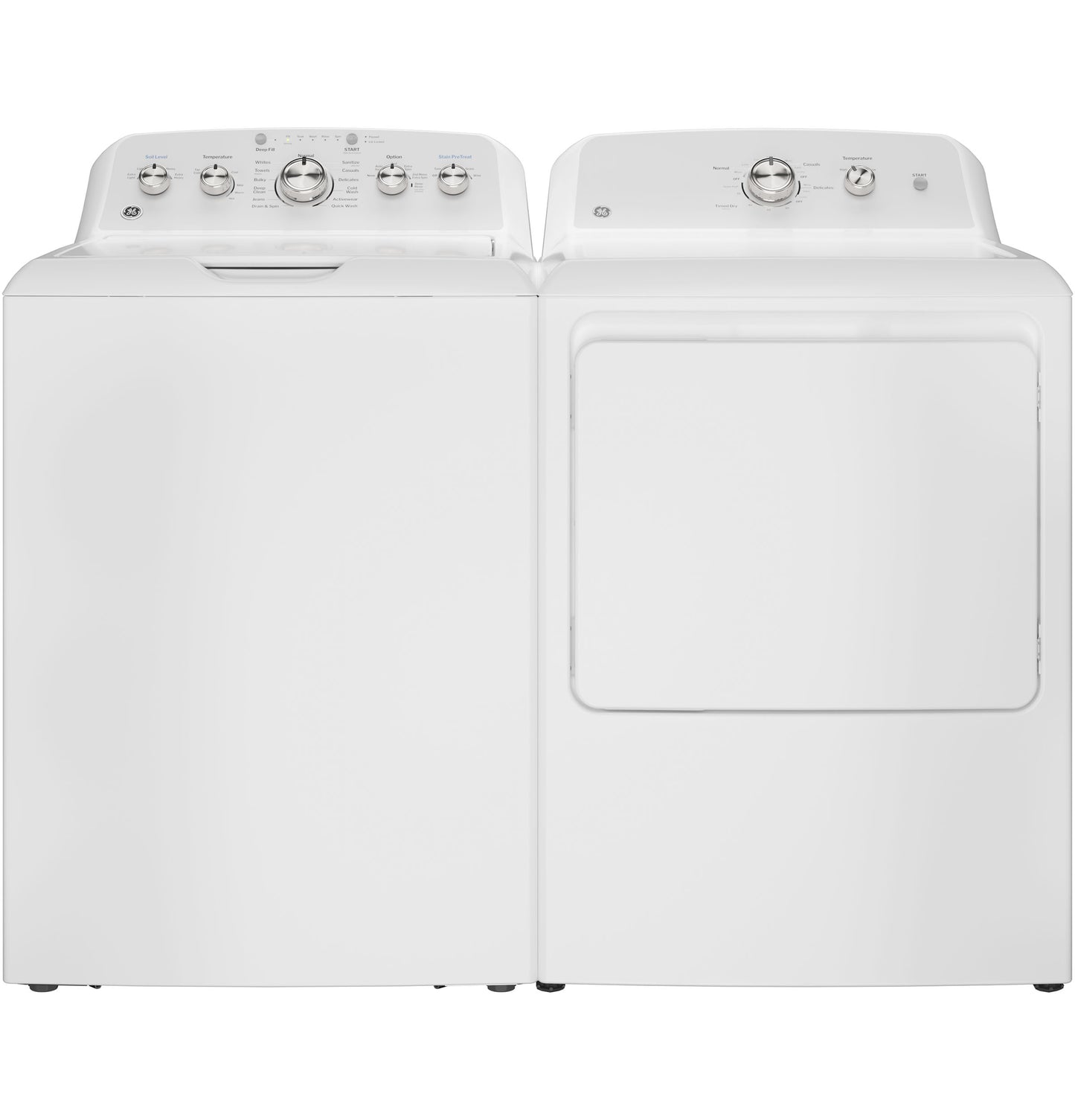 GE® 6.2 cu. ft. Capacity Gas Dryer with Up To 120 ft. Venting and Shallow Depth