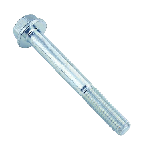 Silver-toned M8 x 65mm screw with hex head, ideal for John Deere parts and home improvement under $50 collections