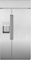 CAFÉ™ 42" Smart Built-In Side-by-Side Refrigerator with Dispenser