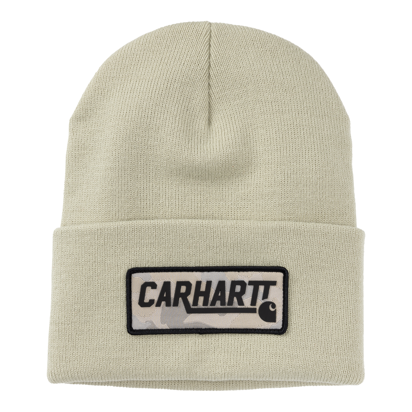 Carhartt Men's Camo Patch Cuffed Beanie