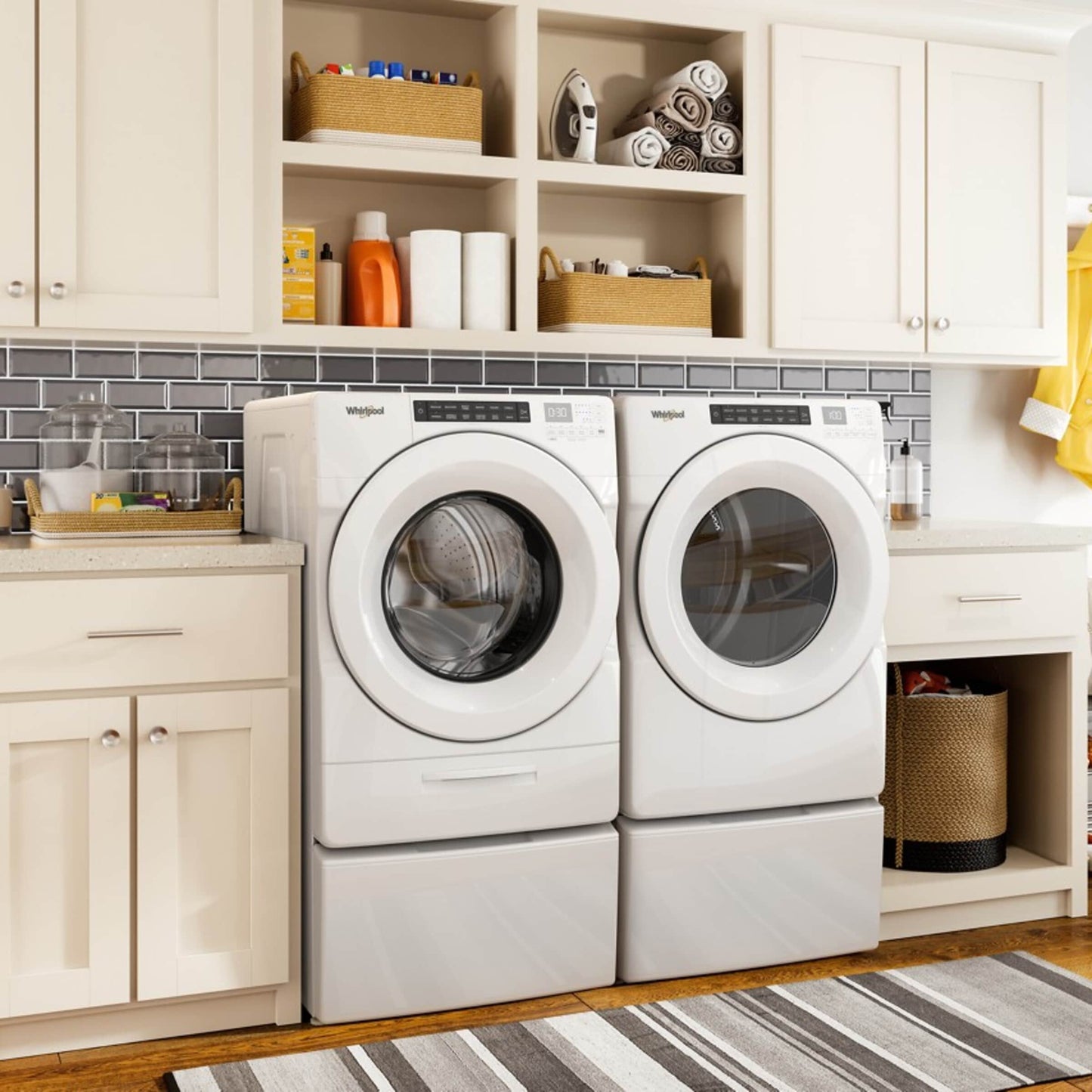 7.4 cu. ft. Front Load Electric Dryer with Intuitive Touch Controls