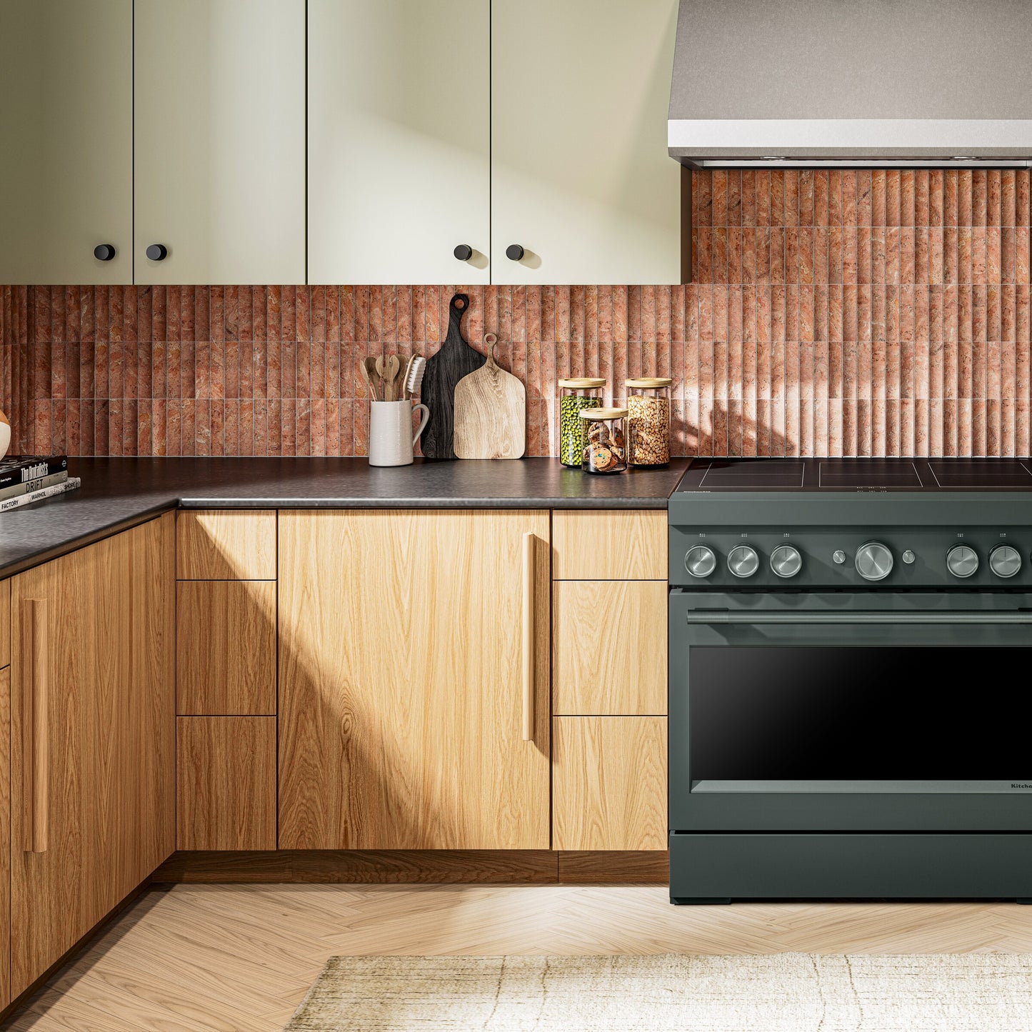 36-Inch 6-Element Induction Freestanding Commercial-Style Range with Air Fry