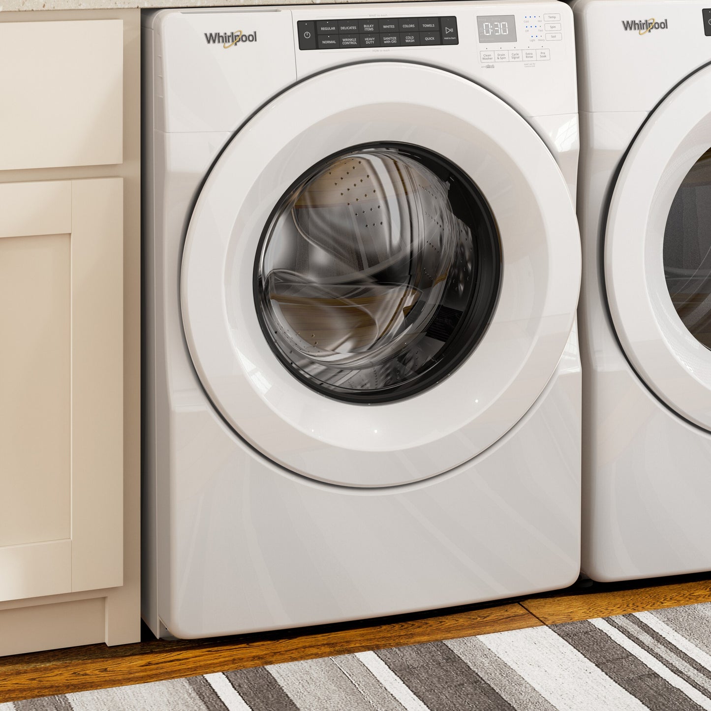 4.3 cu. ft. Closet-Depth Front Load Washer with Intuitive Controls