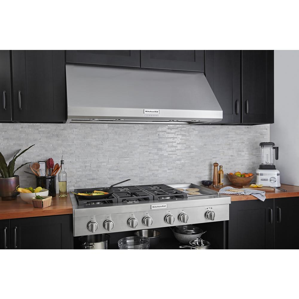48'' 585 or 1170 CFM Motor Class Commercial-Style Wall-Mount Canopy Range Hood