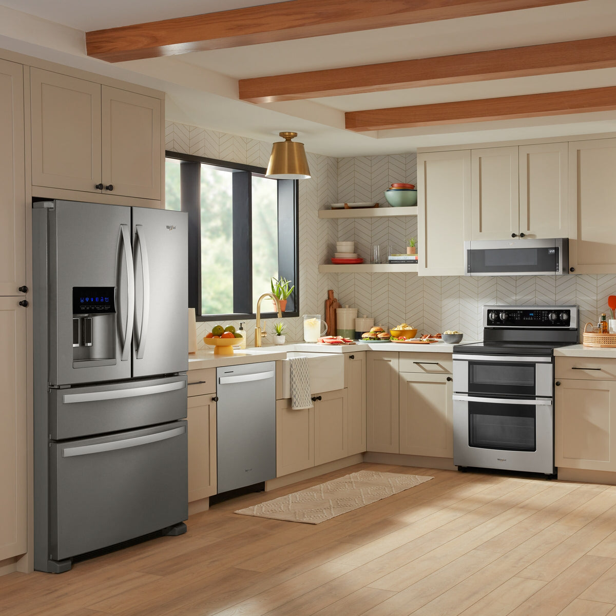 1.1 cu. ft. Low Profile Microwave Hood Combination