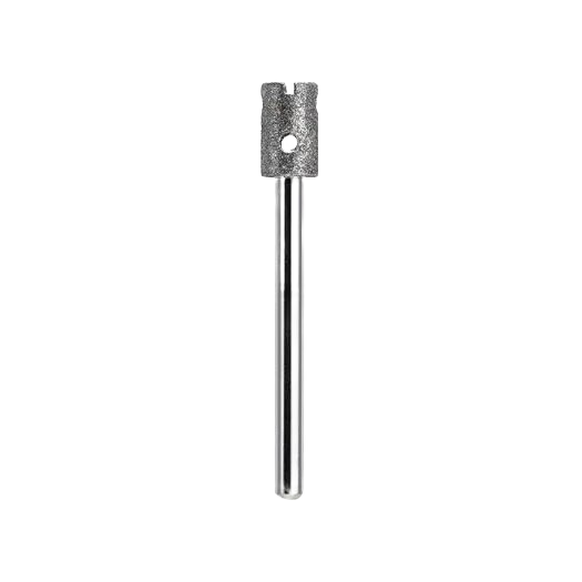 Diamond-coated 1/4 inch glass drilling bit for rotary tools, ideal for home improvement and power tool accessories collections