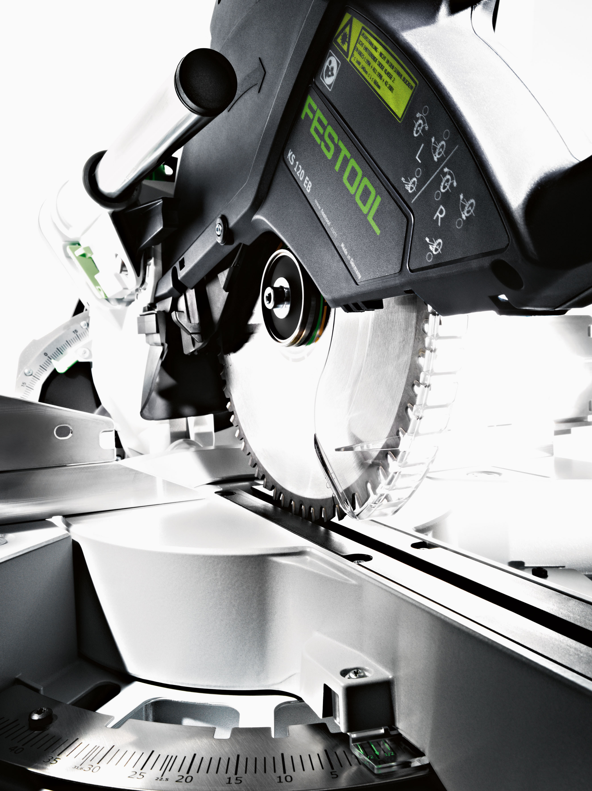 Festool Sliding Compound Miter Saw KS 120 REB – Precise Cuts