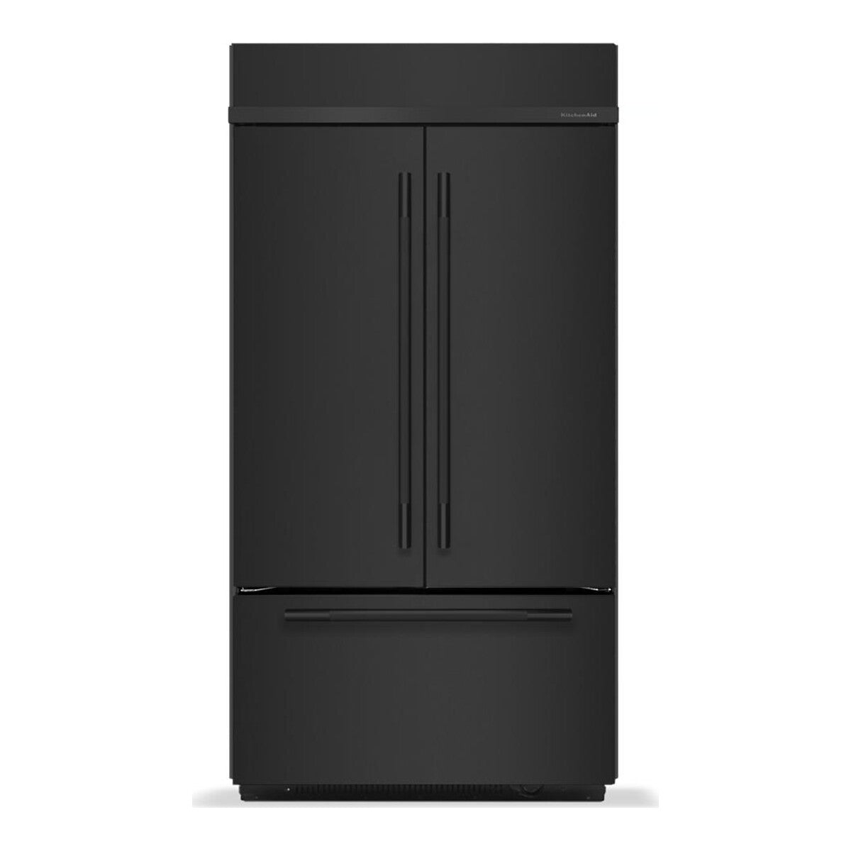 24.2 Cu. Ft. 42-Inch Built-In French Door Refrigerator with Signature Platinum Interior in Black Ore