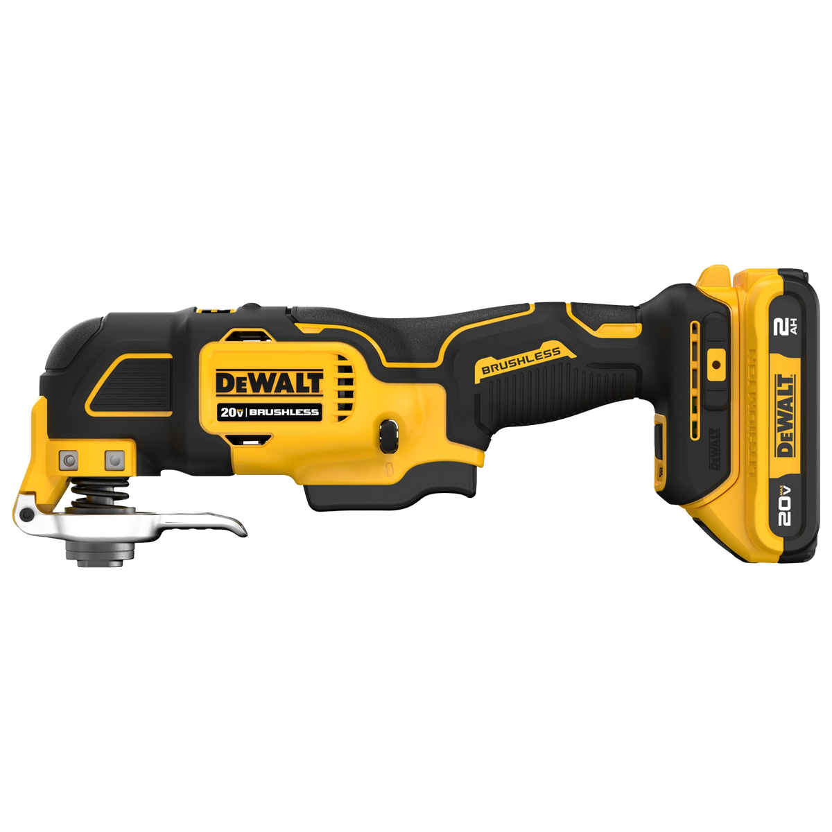 DEWALT 20V MAX* XR® Brushless Cordless 3-Speed Oscillating Multi-Tool Kit