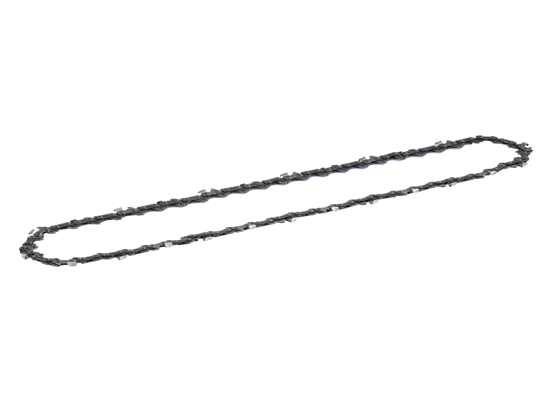 Silver metal chainsaw chain designed for efficient cutting in power tool accessories and saw accessories collections