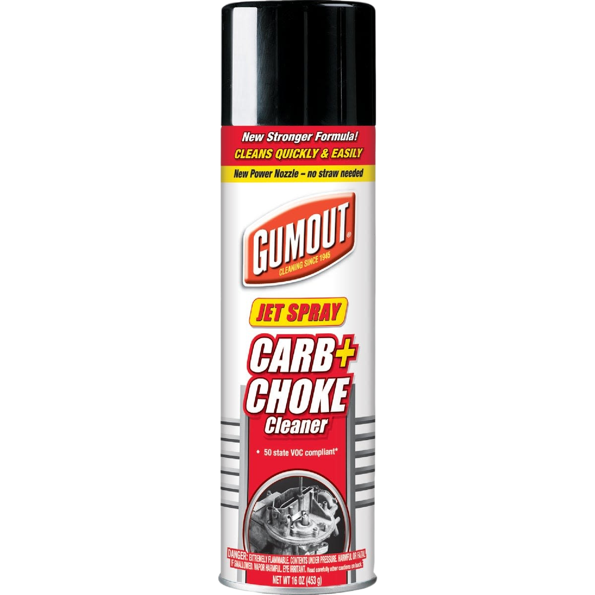 Aerosol spray can of Gumout carburetor and choke cleaner for automotive engine cleaning under $50 collection