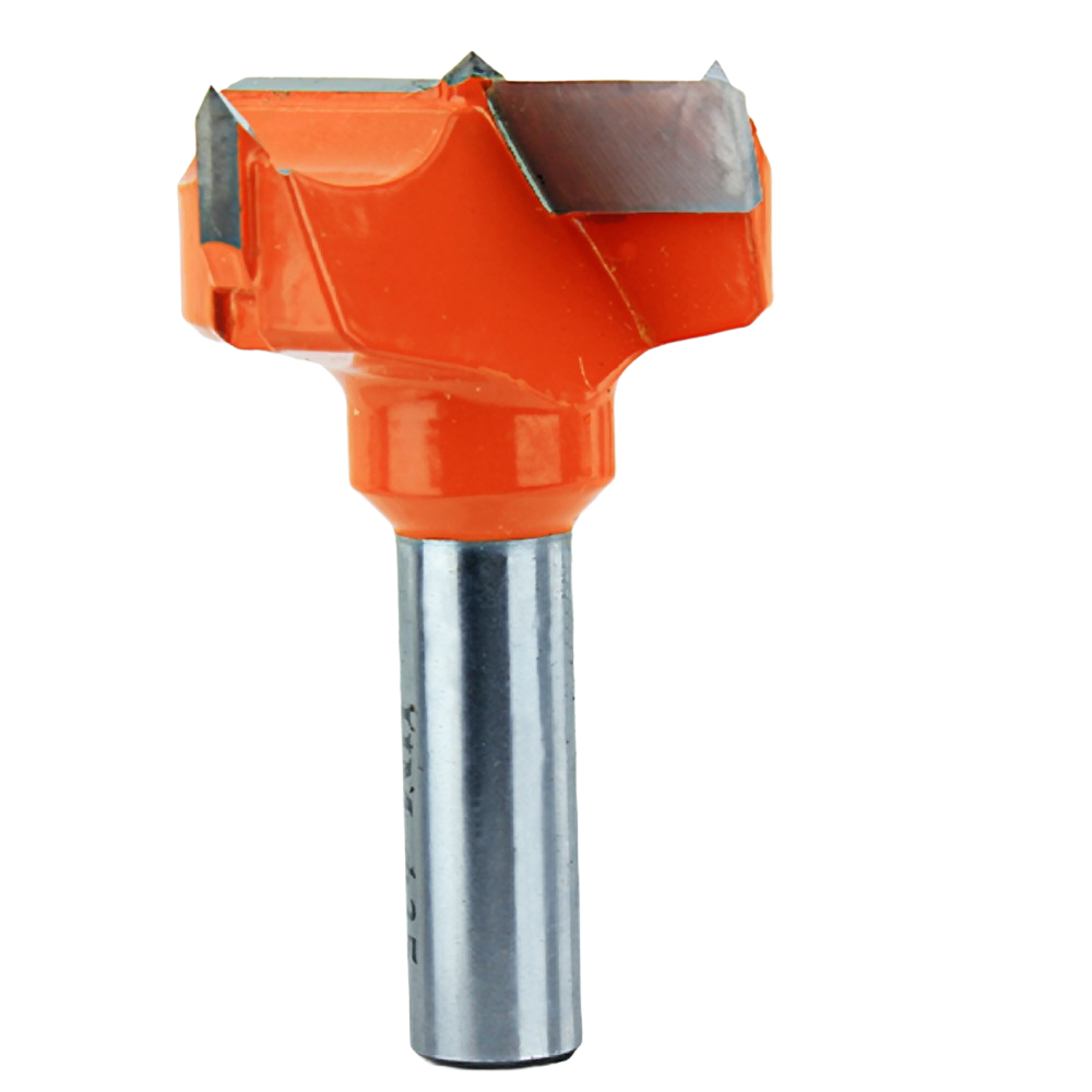 Left hand hinge boring bit with carbide cutters and centering point for precise woodworking in tool accessories collection