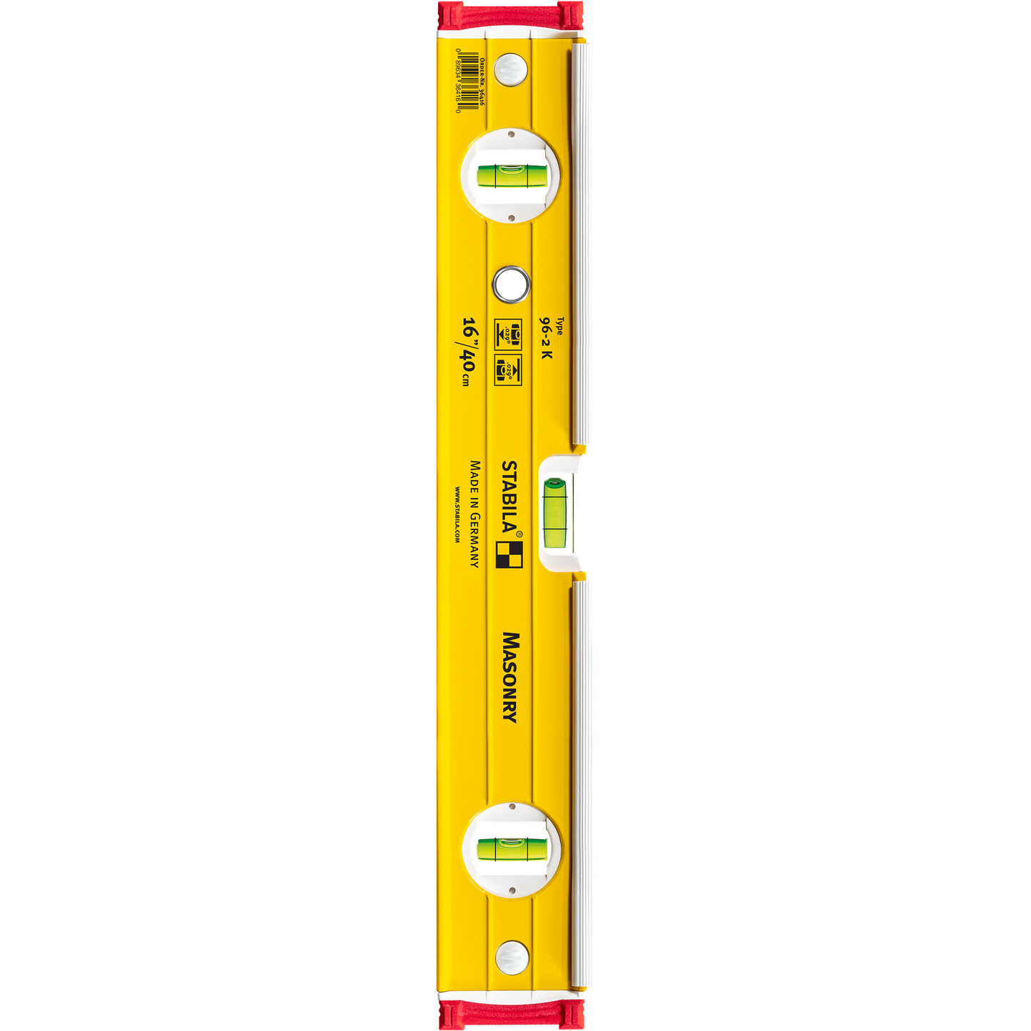 Stabila 16″ (40 cm) Type 196-2 K Mason Level