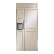 Monogram 36" Panel-Ready Built-In Side-by-Side Refrigerator with Dispenser