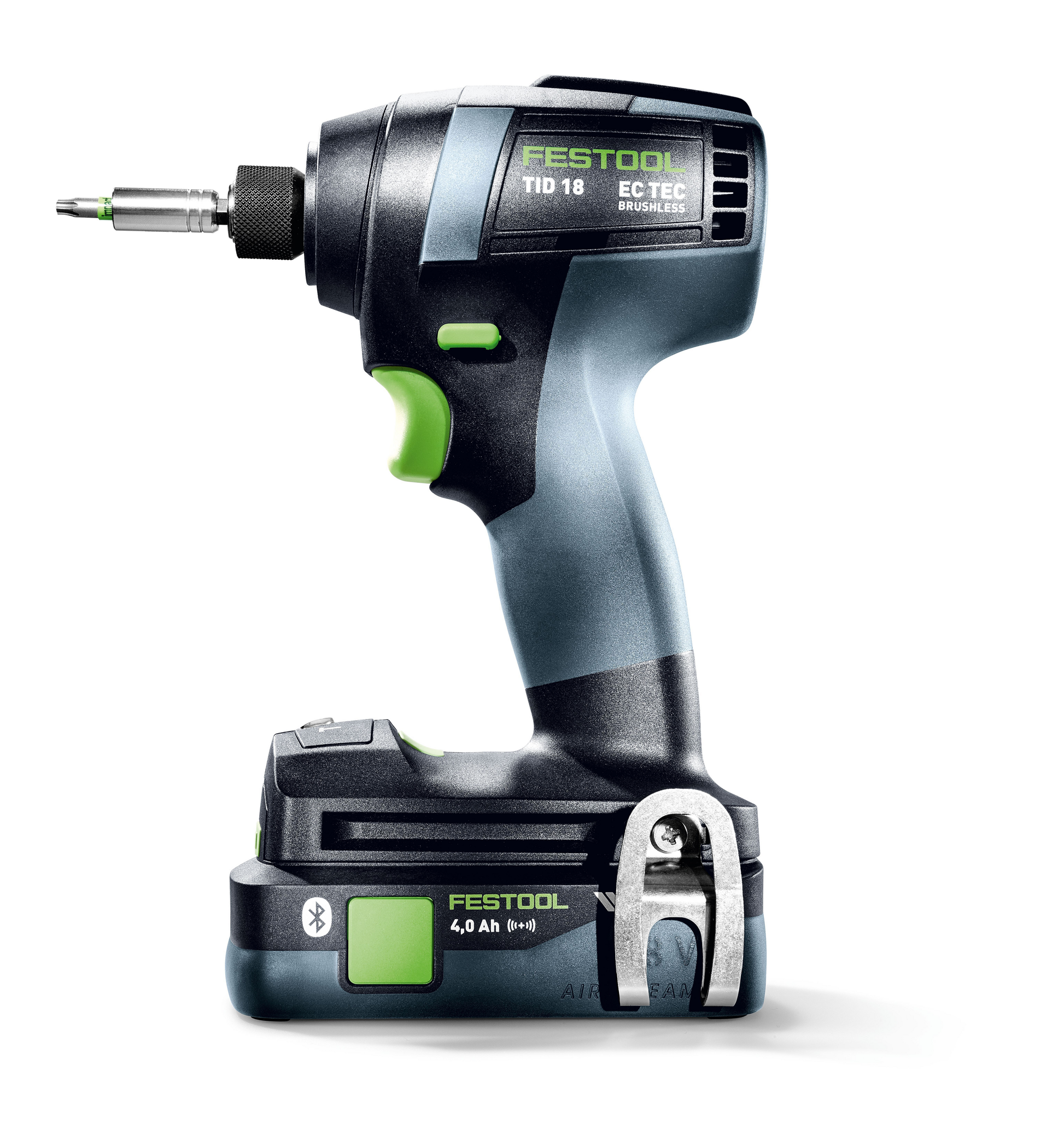 Cordless brushless impact driver with Bluetooth connectivity and 4.0Ah battery in power tools and drills collection