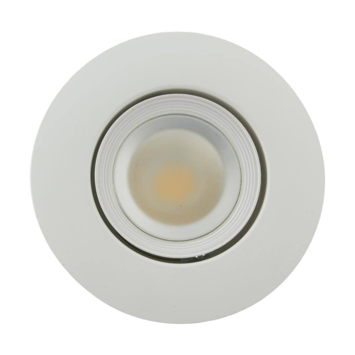 White LED directional retrofit downlight for home improvement and electrical lighting under $50 collections