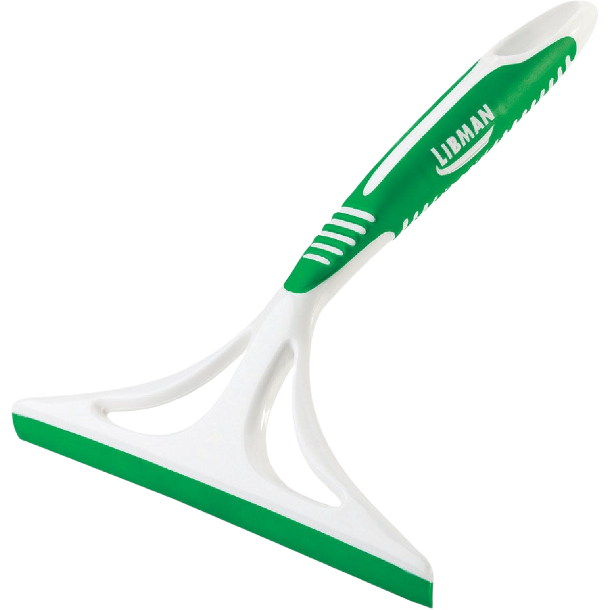 Green and white rubber window squeegee with ergonomic grip for cleaning tools under $50 collection