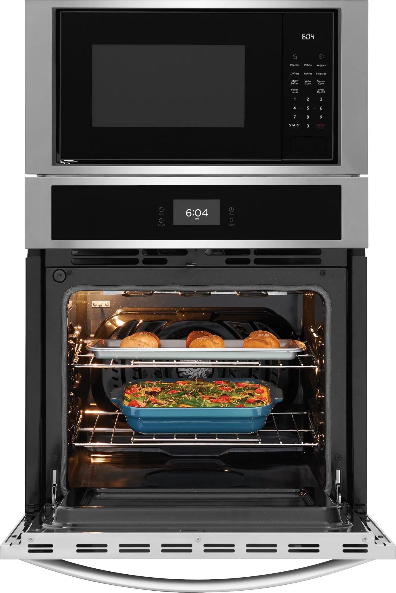 27" Electric Wall Oven and Microwave Combination