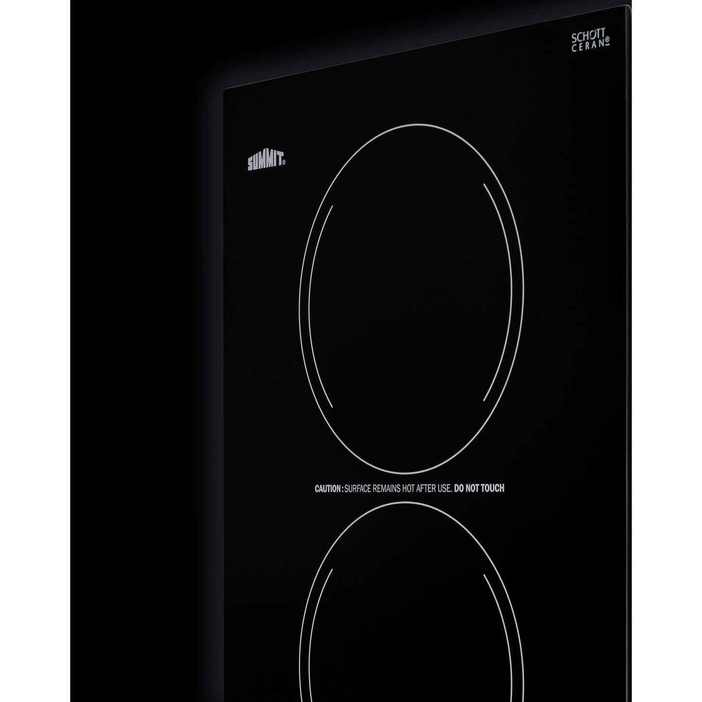 15" Wide 115V 2-Burner Radiant Cooktop