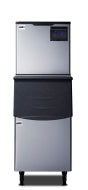 350 lb. Commercial Ice Machine With Stainless Steel Bin