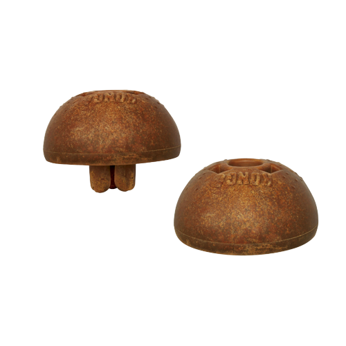 Two brown peanut butter-flavored chews designed to fit large dog toys in pet supplies under $50 collection